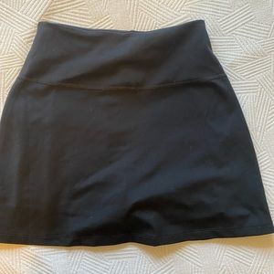 Girlfriend collective black sport skort